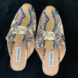 Snakeskin Steve Madden Kandi Mule